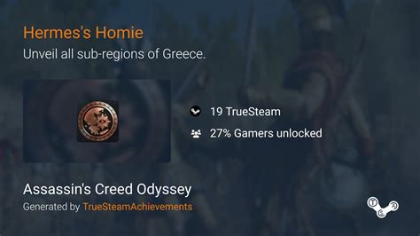 assassins creed hermes homie|Hermes's Homie achievement in AC Odyssey.